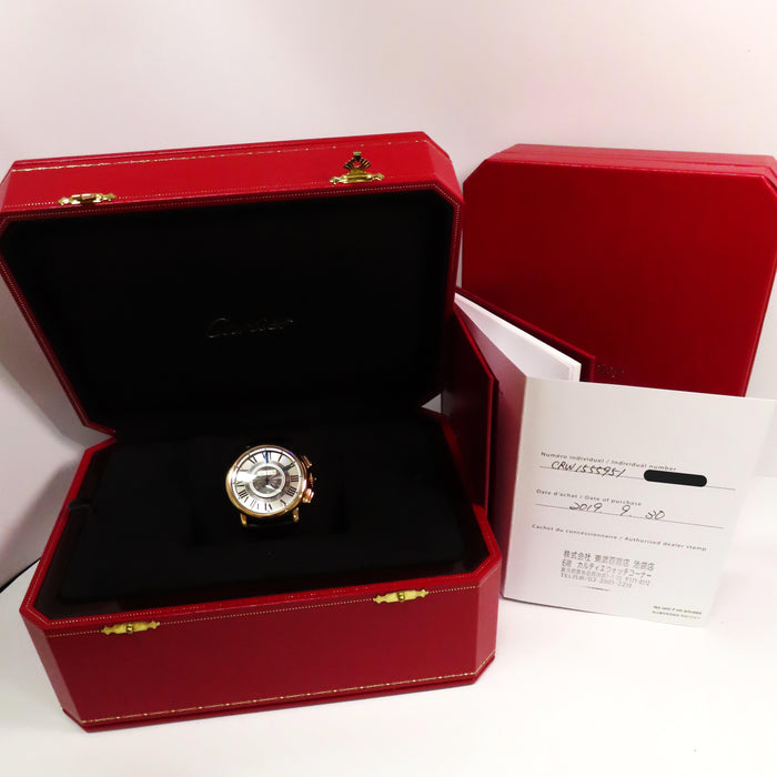 Cartier Rotonde De Cartier Central Chronograph 18K Rose Gold 42mm W155595 2955