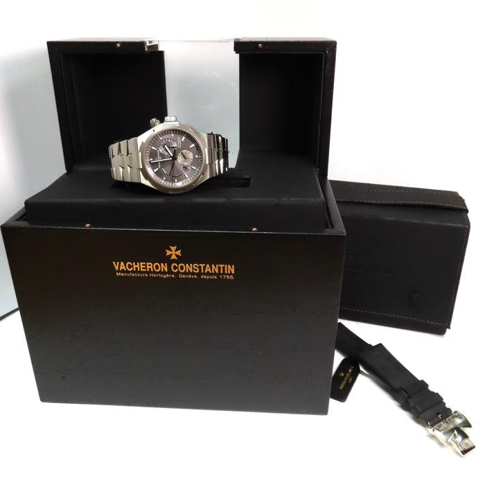 Vacheron Constantin Overseas Dual Time Grey Dial Steel Automatic 47450/000W-9511