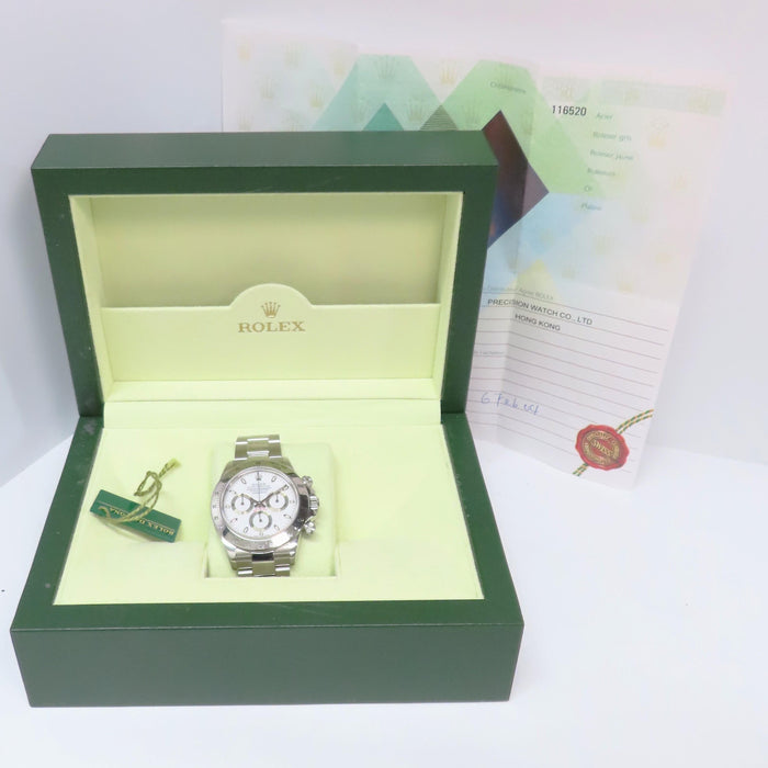 Rolex Daytona Chronograph Stainless Steel 40MM Automatic 116520