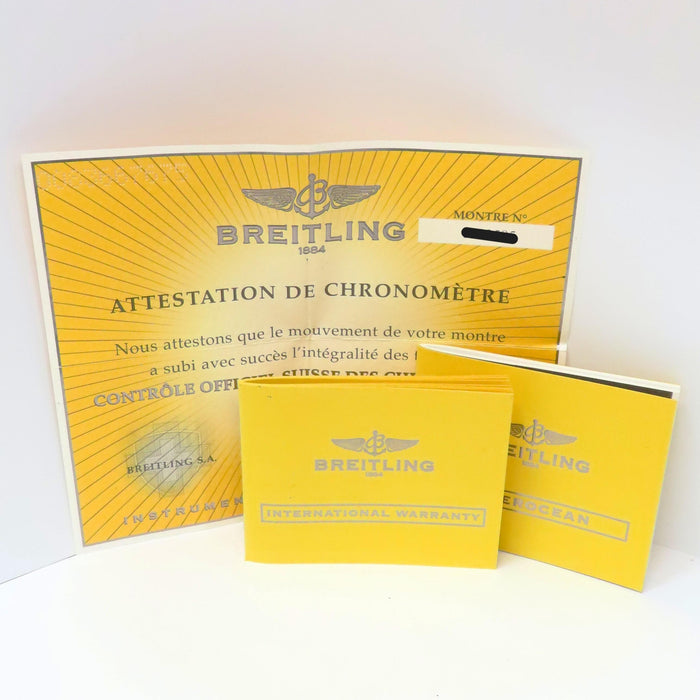 Breitling Superocean Steelfish Silver Dial Stainless Steel 44MM Automatic A17390
