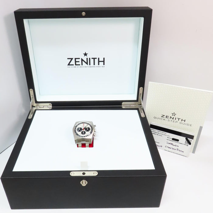 Zenith El Primero Revival Panda Stainless Steel 03.A384.400/21.C815