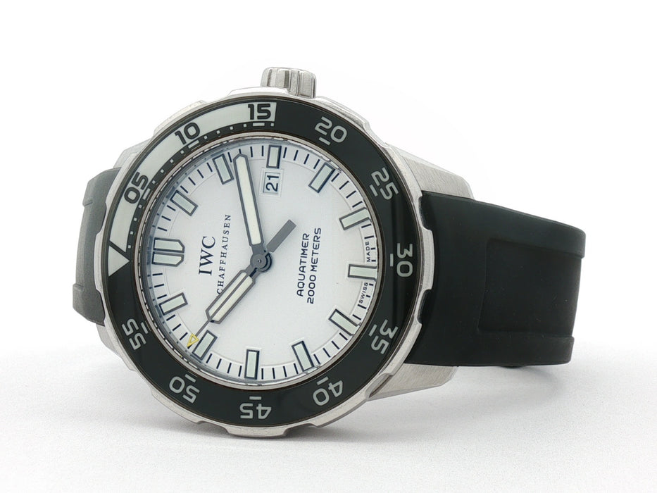 IWC Aquatimer Diver White Dial Stainless Steel 44MM Automatic IW356806