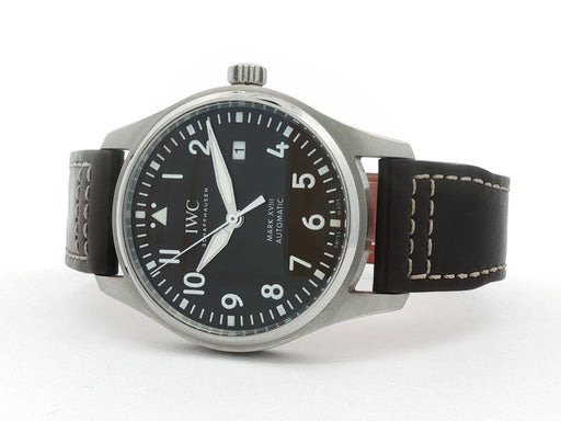 IWC Pilot Mark XVIII Brown Dial 40mm Stainless Steel Automatic IW327003