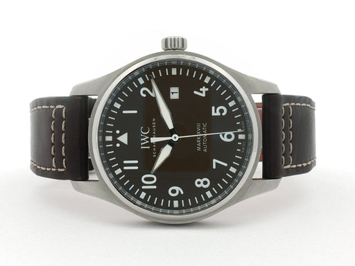 IWC Pilot Mark XVIII Brown Dial 40mm Stainless Steel Automatic IW327003