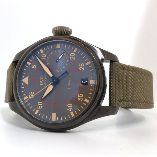 IWC Top Gun Miramar Big Pilot Black Ceramic Grey Dial Automatic IW501902