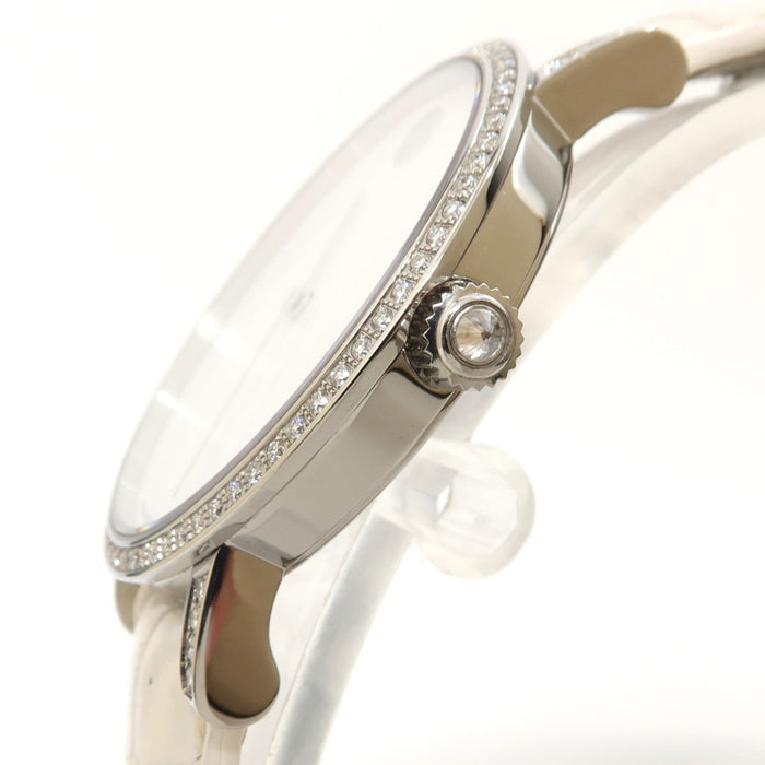 Movado Museum White Dial Stainless Steel Factory Diamond Case 32MM 84 F4 1890 S