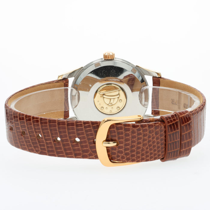 Omega Constellation Pie Pan Caliber 561 Gold Cap Stainless Steel 14393