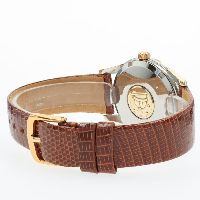 Omega Constellation Pie Pan Caliber 561 Gold Cap Stainless Steel 14393