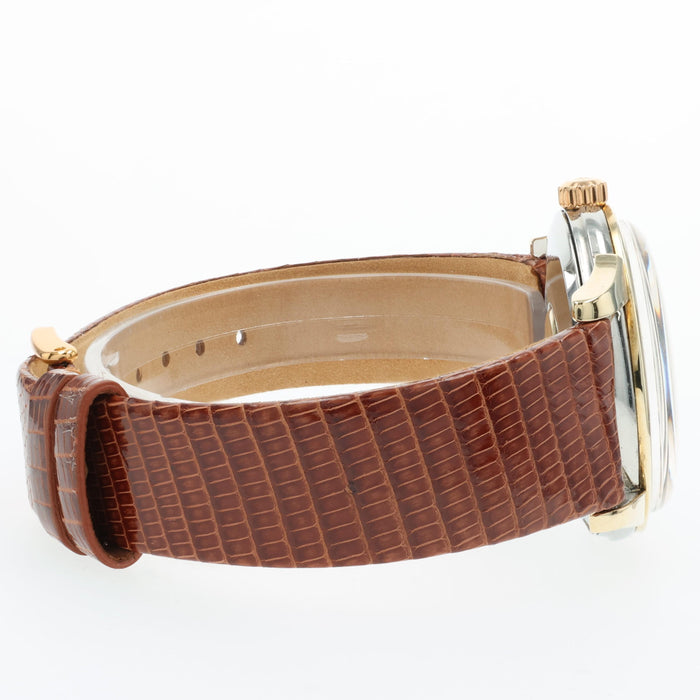 Omega Constellation Pie Pan Caliber 561 Gold Cap Stainless Steel 14393
