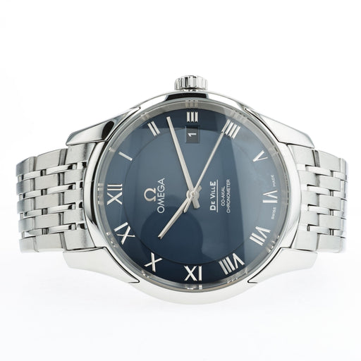 Omega De-Ville Co-Axial Blue Dial Stainless Steel 431.10.41.21.03.001