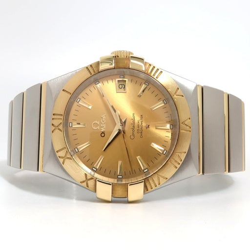Omega Constellation 18kt Yellow Gold & Stainless Steel 35MM 123.20.35.20.08.001