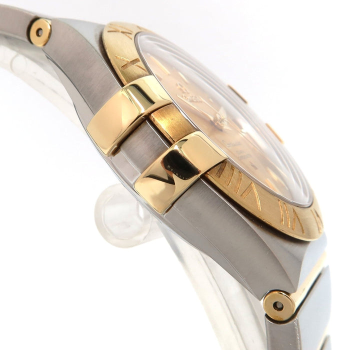 Omega Constellation 18kt Yellow Gold & Stainless Steel 35MM 123.20.35.20.08.001