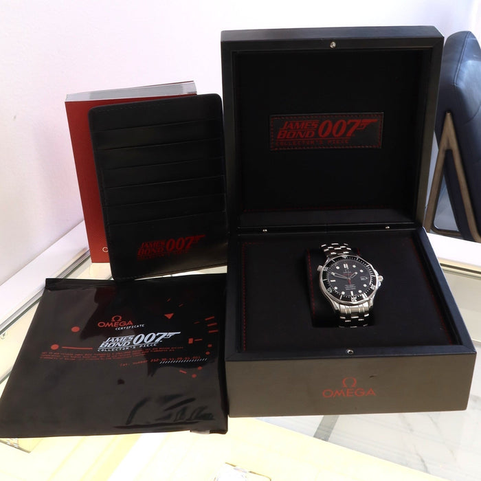 Omega Seamaster 007 James Bond 41MM Black Dial Automatic 212.30.41.20.01.001