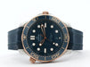 Omega Seamaster Blue Dial 42MM 18kt Rose Gold & Steel 42MM 210.22.42.20.03.002