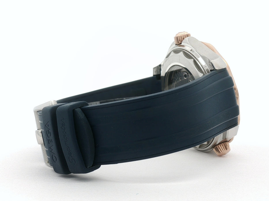 Omega Seamaster Blue Dial 42MM 18kt Rose Gold & Steel 42MM 210.22.42.20.03.002