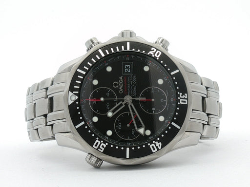 Omega Seamaster Diver Black Dial Chronograph Stainless Steel 213.30.42.40.01.001