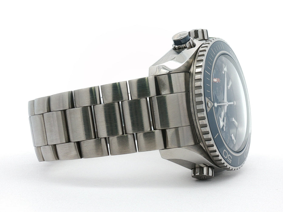 Omega Seamaster Planet Ocean Chronograph Titanium Blue Dial 232.90.46.51.03.001