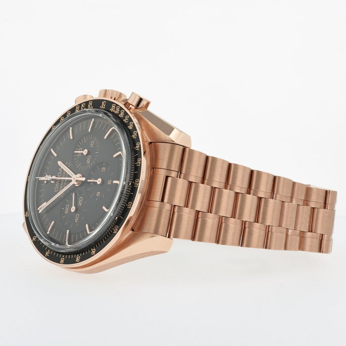 Omega Speedmaster Moonwatch Solid 18kt Rose Gold Chronograph 310.60.42.50.01.001