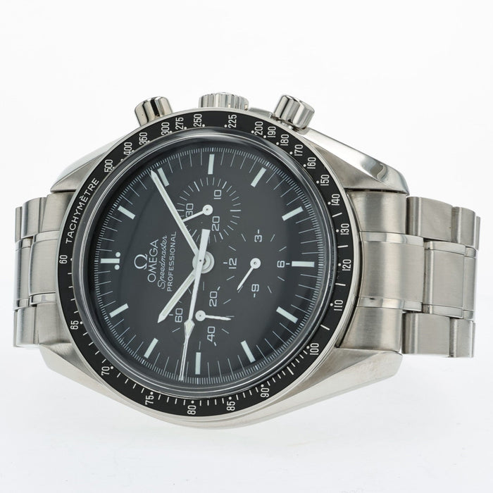 Omega Speedmaster Professional Moonwatch Manual Wind Chrono Black Dial 3570.50