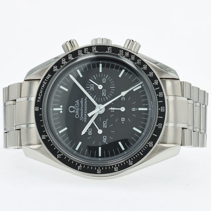Omega Speedmaster Professional Moonwatch Manual Wind Chrono Black Dial 3570.50