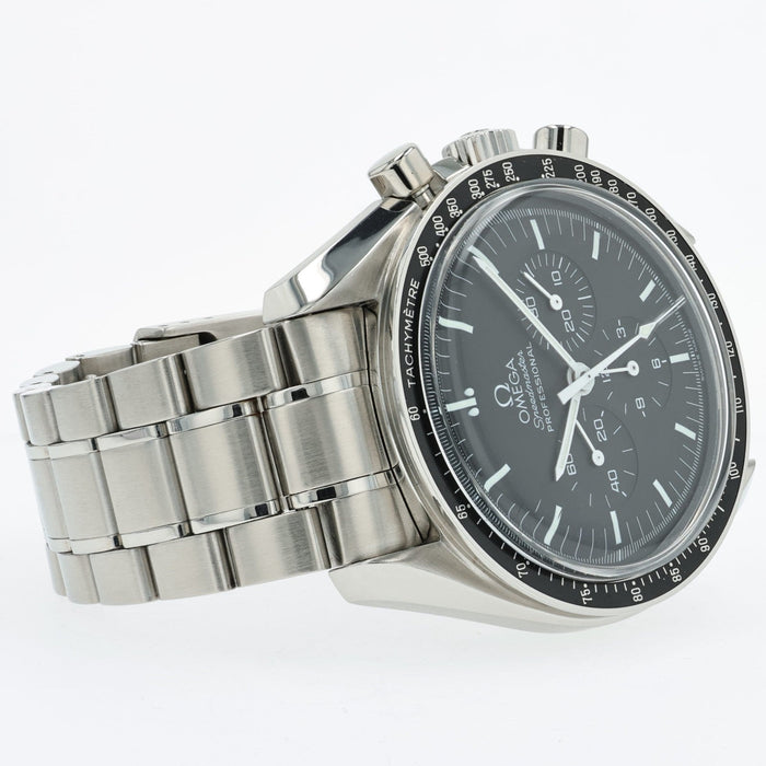 Omega Speedmaster Professional Moonwatch Manual Wind Chrono Black Dial 3570.50
