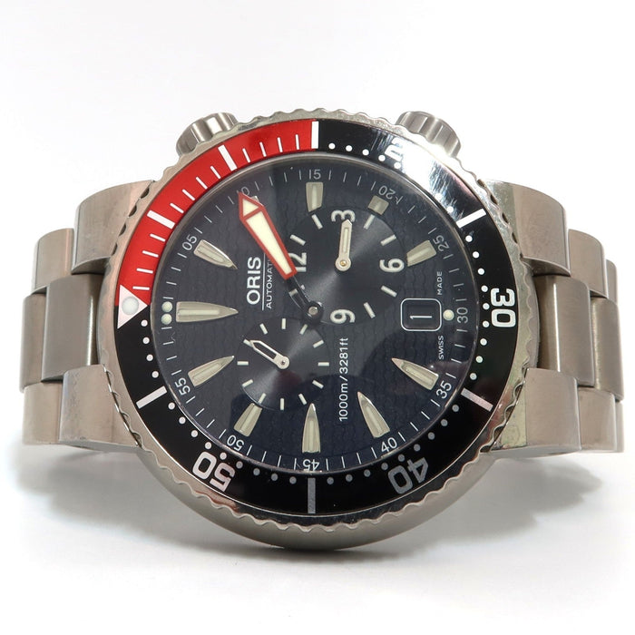 Oris Regulateur “Der Meistertaucher” Black Dial Titanium 44MM 649-7541P