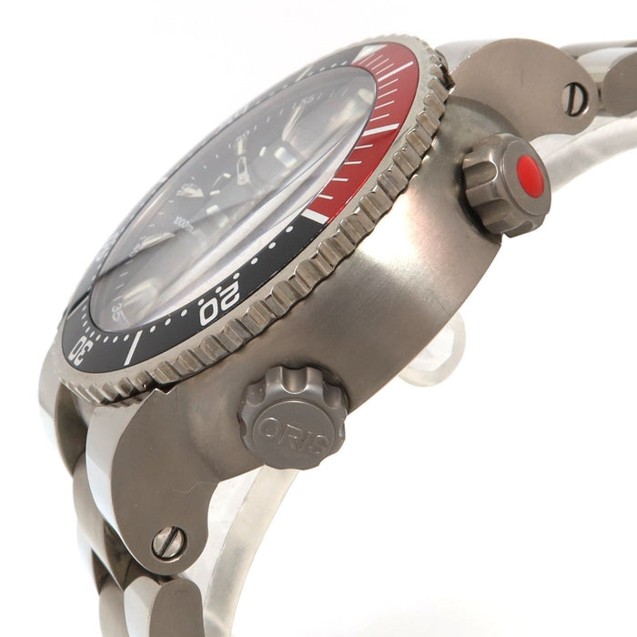 Oris Regulateur “Der Meistertaucher” Black Dial Titanium 44MM 649-7541P
