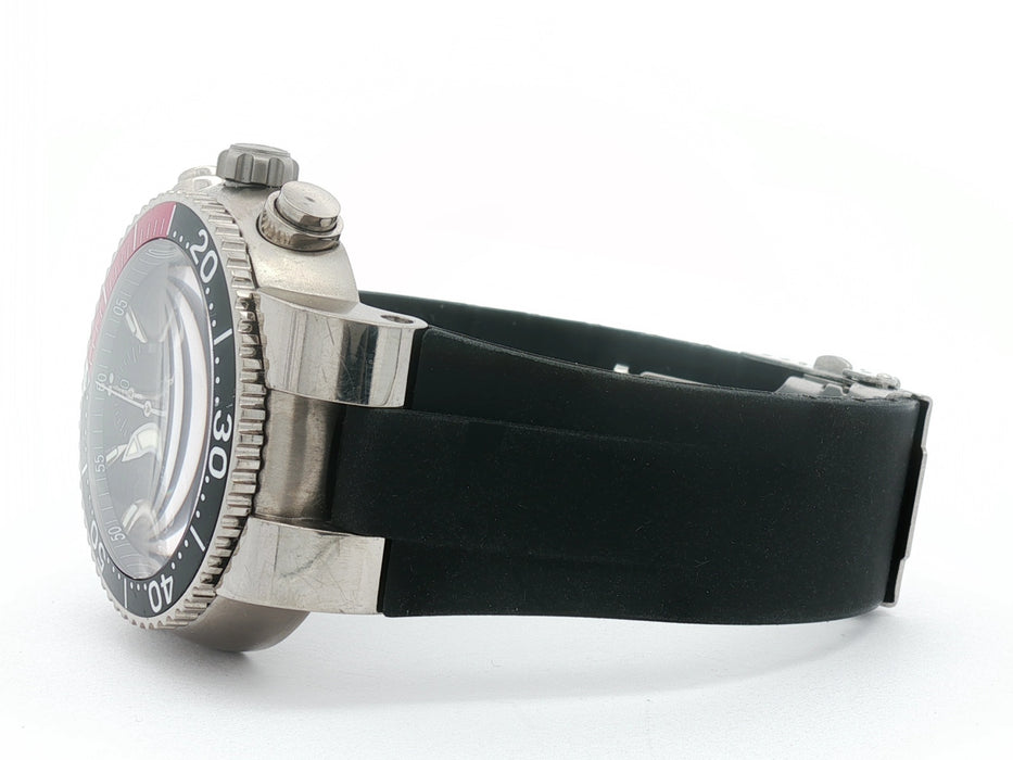 Oris Titan Diver Titanium Chronograph 44MM Black Dial Automatic 7542P