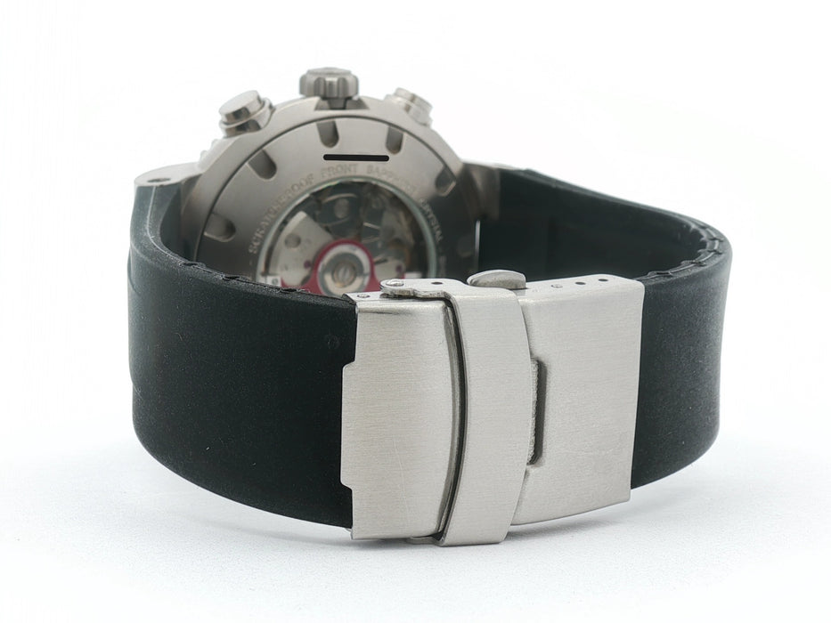 Oris Titan Diver Titanium Chronograph 44MM Black Dial Automatic 7542P