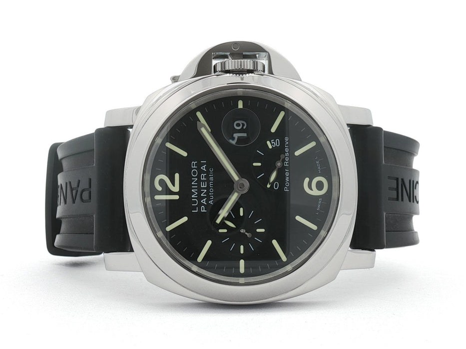 Panerai Luminor Power Reserve Automatic 44mm Black Dial Stainless Steel PAM01090