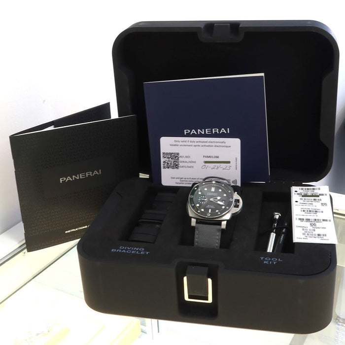 Panerai Submersible Quarantaquattro Grigio Roccia 44mm Stainless Steel PAM01288
