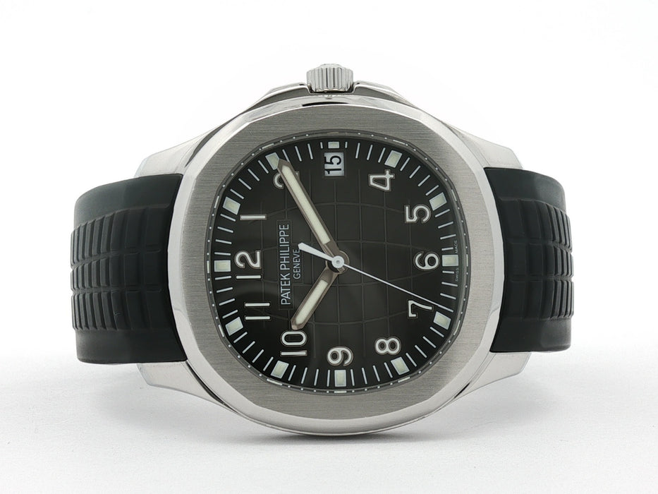 Patek Philippe Aquanaut Black Dial Black Rubber 40MM Stainless Steel 5167A-001