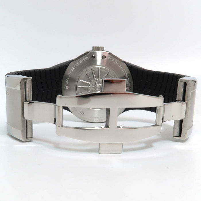 Porsche Design Flat Six Grey Dial Chronograph Rubber Strap 44MM Quartz P6320