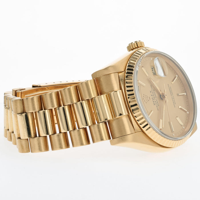 Rolex Day-Date 36 President Automatic Solid 18kt Yellow Gold 18038