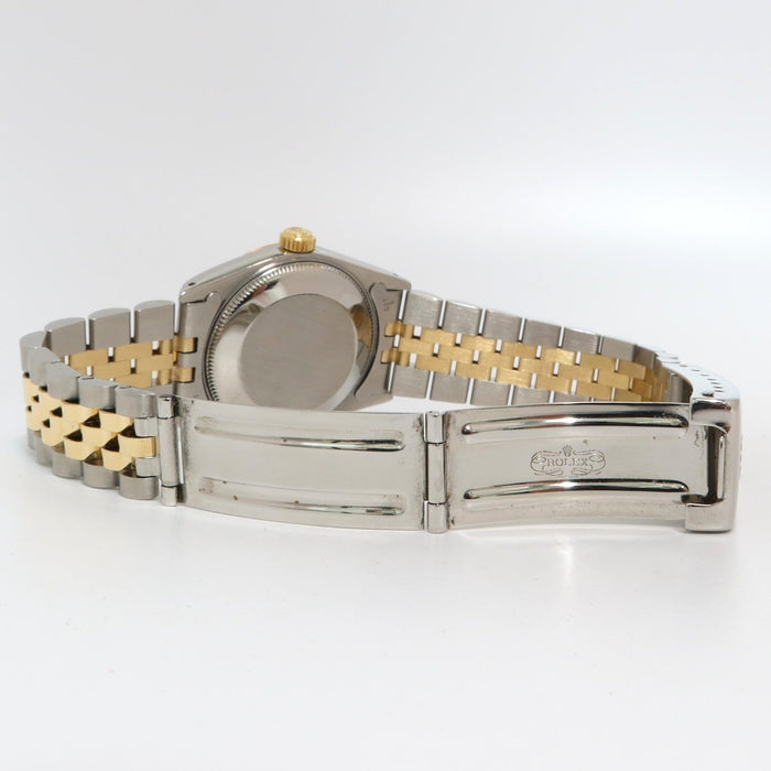 Rolex Datejust 31 18k Yellow Gold & Stainless Steel Jubilee Champagne Dial 68273