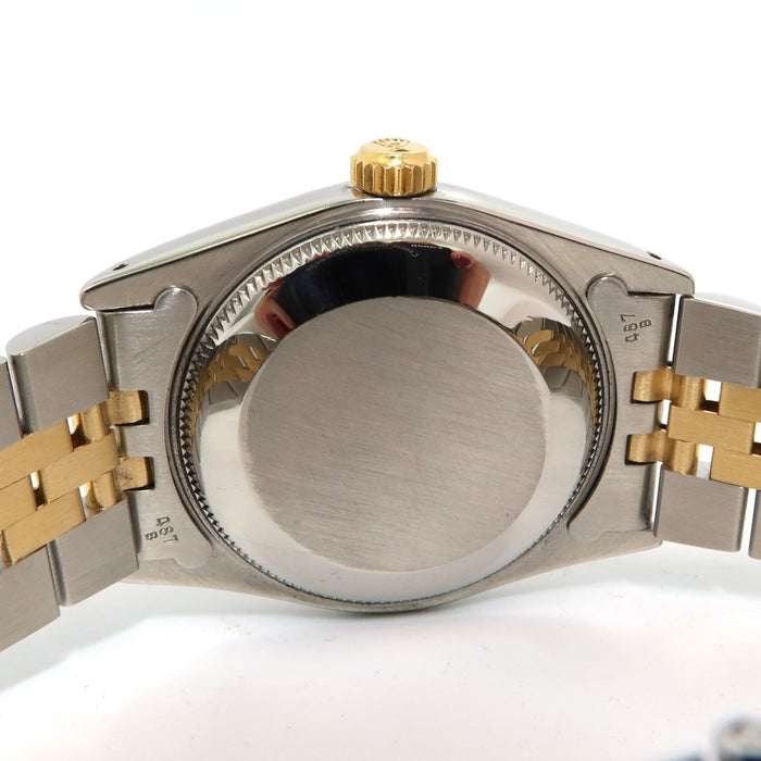 Rolex Datejust 31 18k Yellow Gold & Stainless Steel Jubilee Champagne Dial 68273