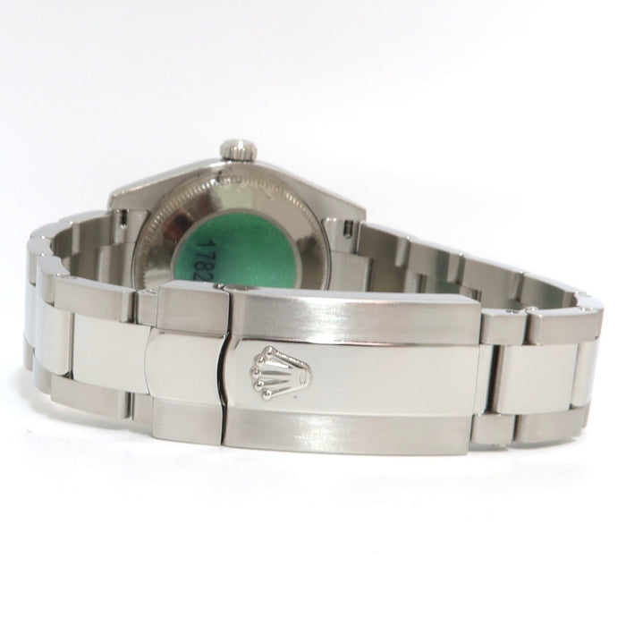 Rolex Datejust 31 Black Dial Oyster Bracelet Stainless Steel Automatic 178240