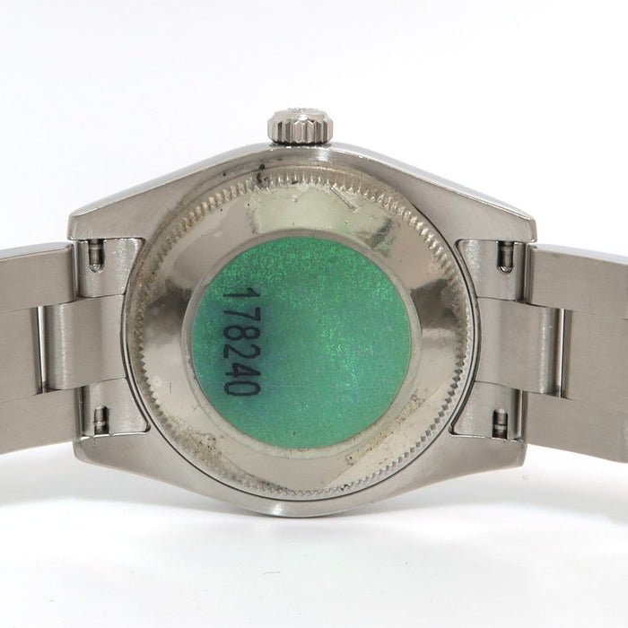 Rolex Datejust 31 Black Dial Oyster Bracelet Stainless Steel Automatic 178240
