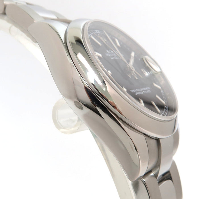 Rolex Datejust 31 Black Dial Oyster Bracelet Stainless Steel Automatic 178240