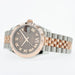 Rolex Datejust 31 Chocolate Roman Dial 18k Rose Gold and Stainless Steel 278271
