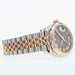 Rolex Datejust 31 Chocolate Roman Dial 18k Rose Gold and Stainless Steel 278271