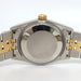Rolex Datejust 31 Midsize Black Diamond Dial Solid 18k Yellow Gold & Steel 68273