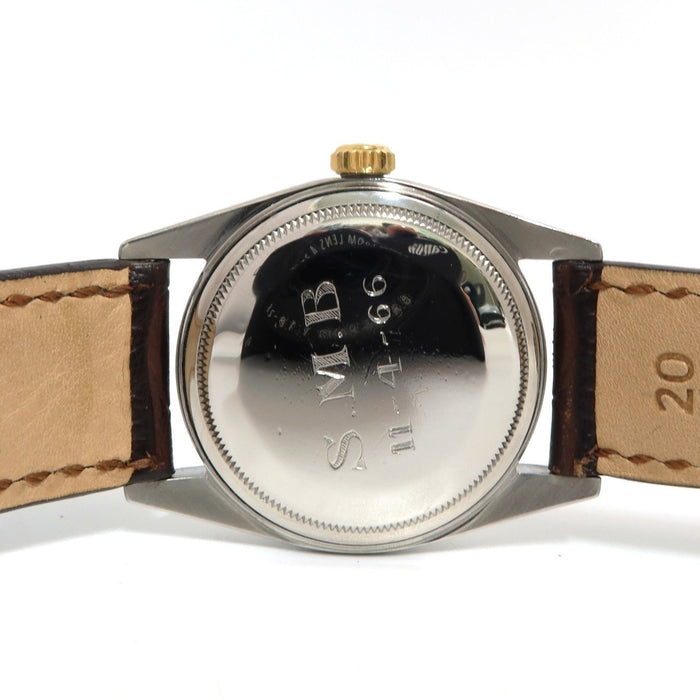 Rolex Datejust 36 14kt Yellow Gold & Stainless Steel Champagne Dial 1601