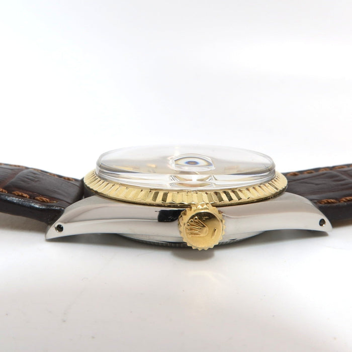 Rolex Datejust 36 14kt Yellow Gold & Stainless Steel Champagne Dial 1601