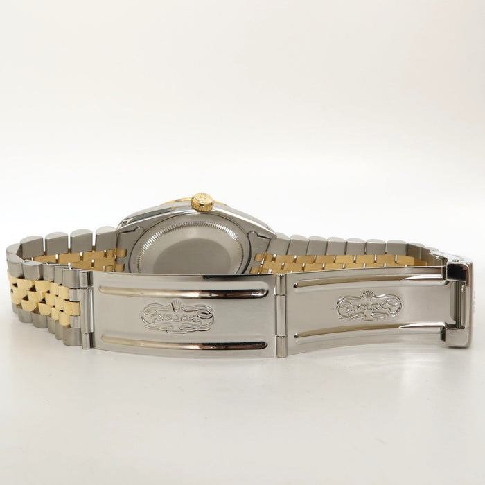 Rolex Datejust 36 18kt Yellow Gold & Steel Lemon Yellow Roman Dial 16233