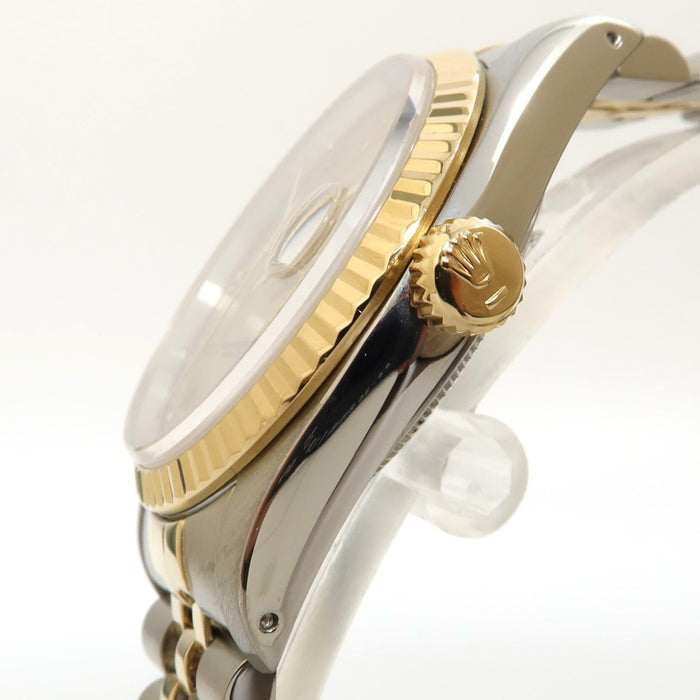 Rolex Datejust 36 18kt Yellow Gold & Steel Lemon Yellow Roman Dial 16233