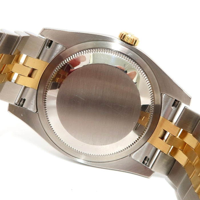 Rolex Datejust 36 Black Roman Dial 18kt Yellow Gold & Stainless Steel 116233