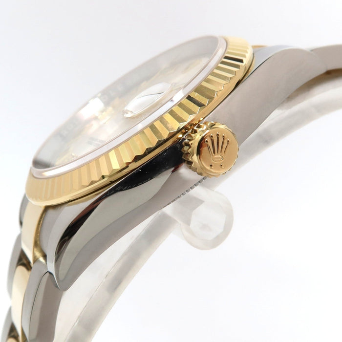 Rolex Datejust 36 Factory Silver Roman Diamond Dial 18kt Gold & Steel 126233