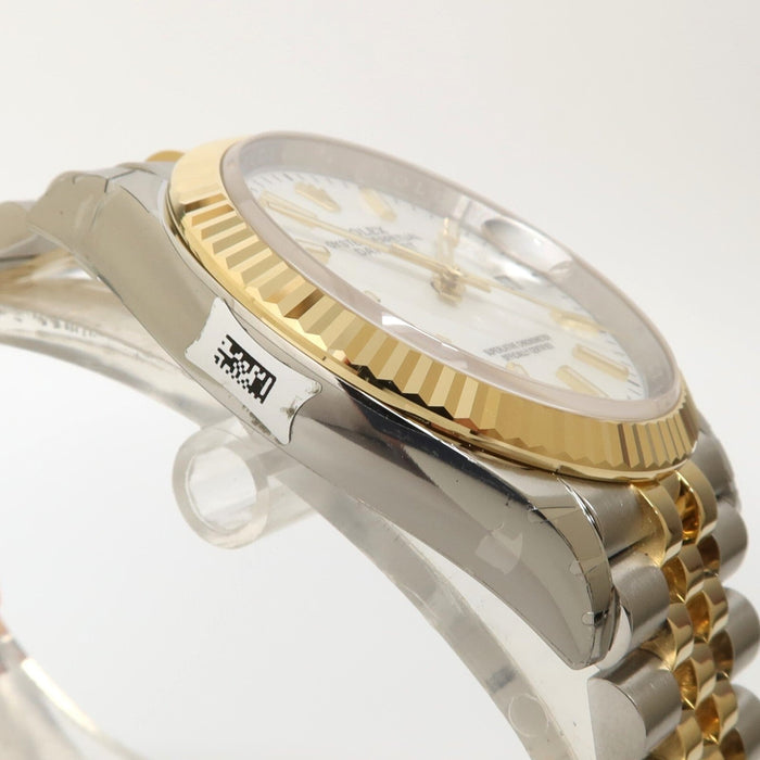 Rolex Datejust 36 White Dial 18kt Yellow Gold & Stainless Steel Jubilee 126233
