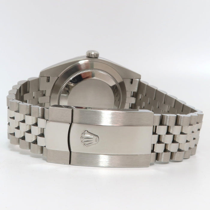 Rolex Datejust 41 Black Stick Dial Stainless Steel Jubilee Bracelet 126334